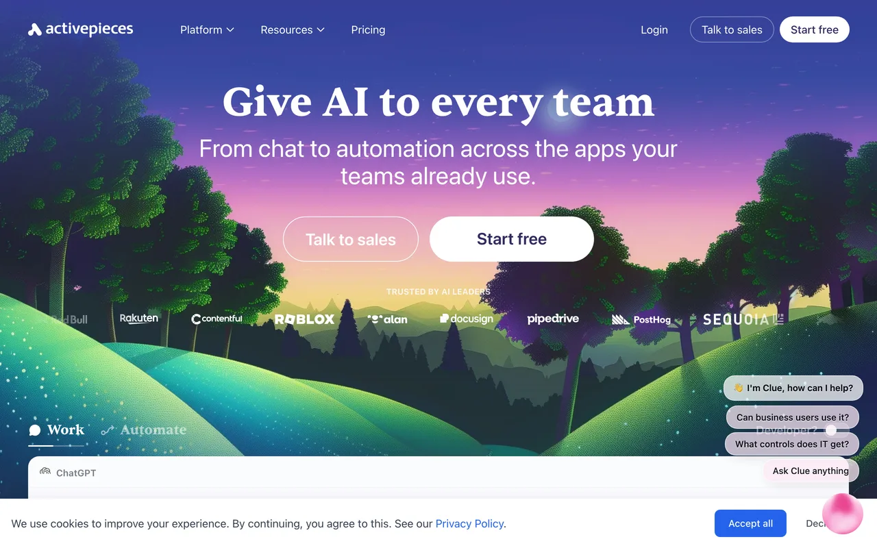 Activepieces preview