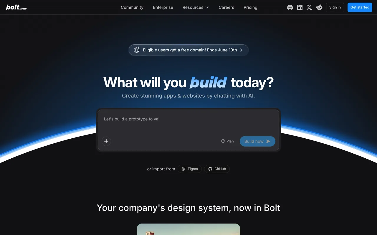 Bolt.new preview