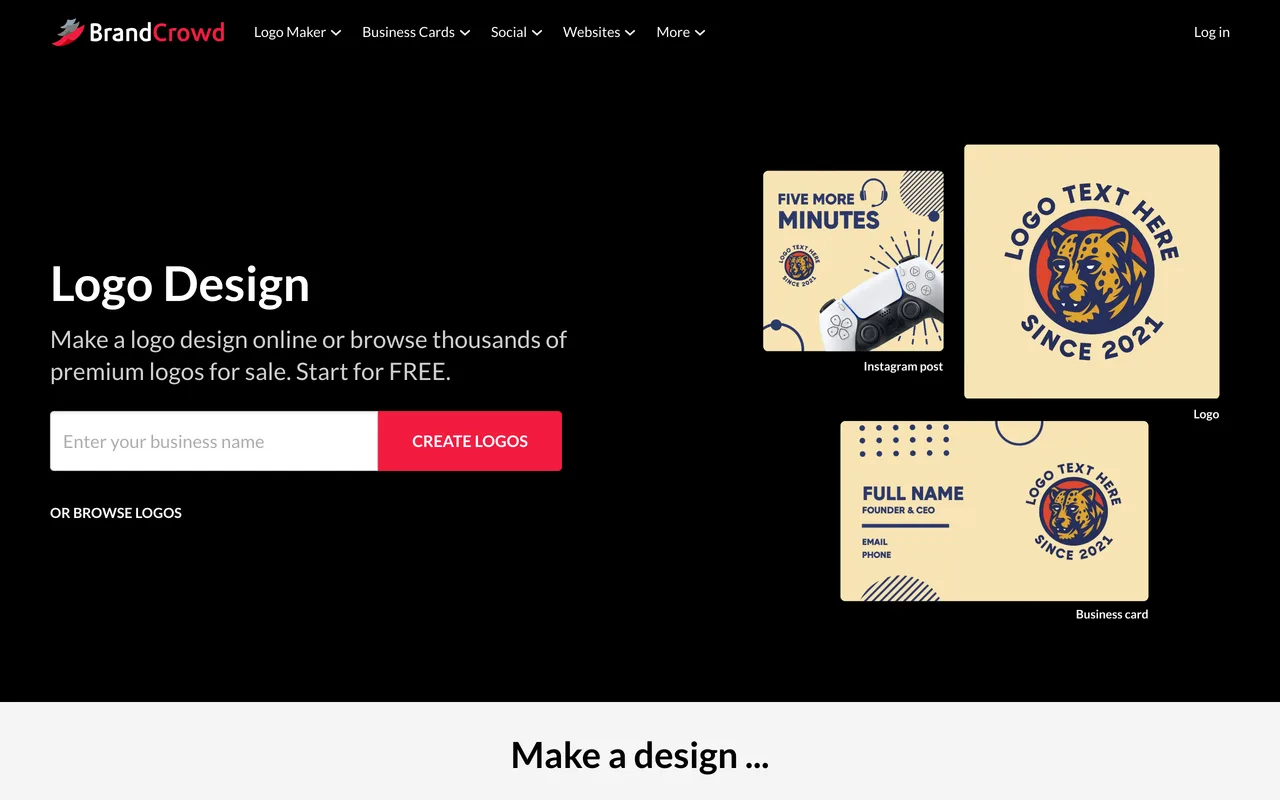 BrandCrowd preview