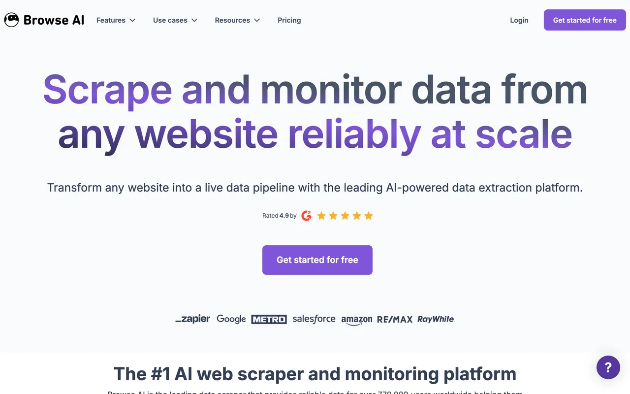 Browse AI preview