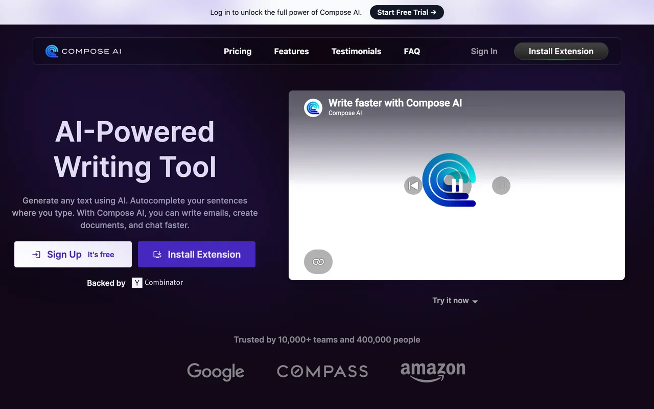 Compose AI preview