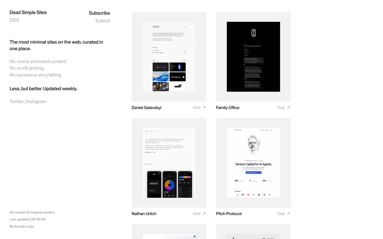 Dead Simple Sites preview