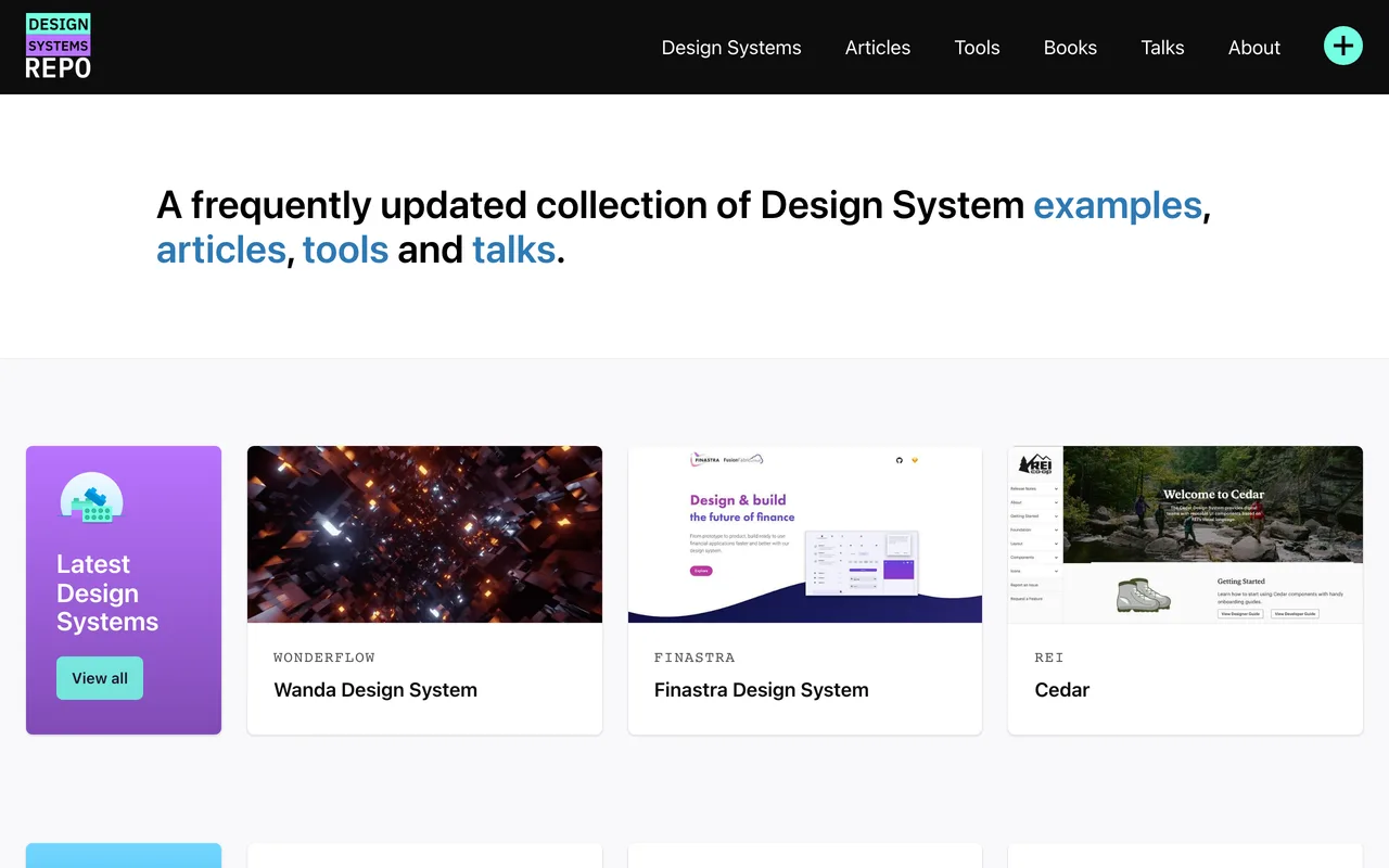 Design Systems Repo preview