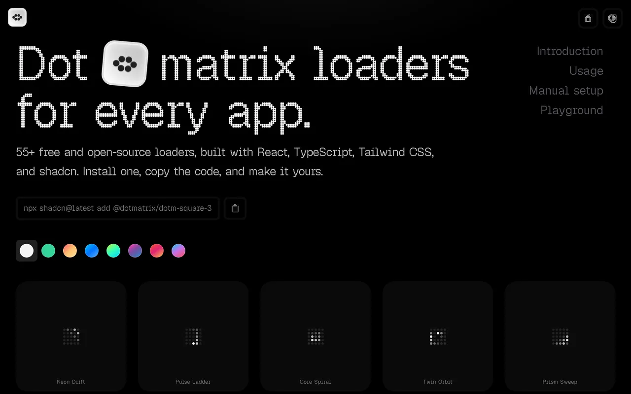 Dot Matrix preview