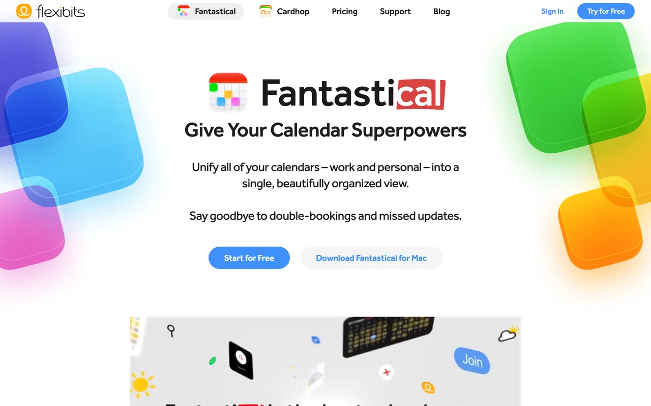 Fantastical preview