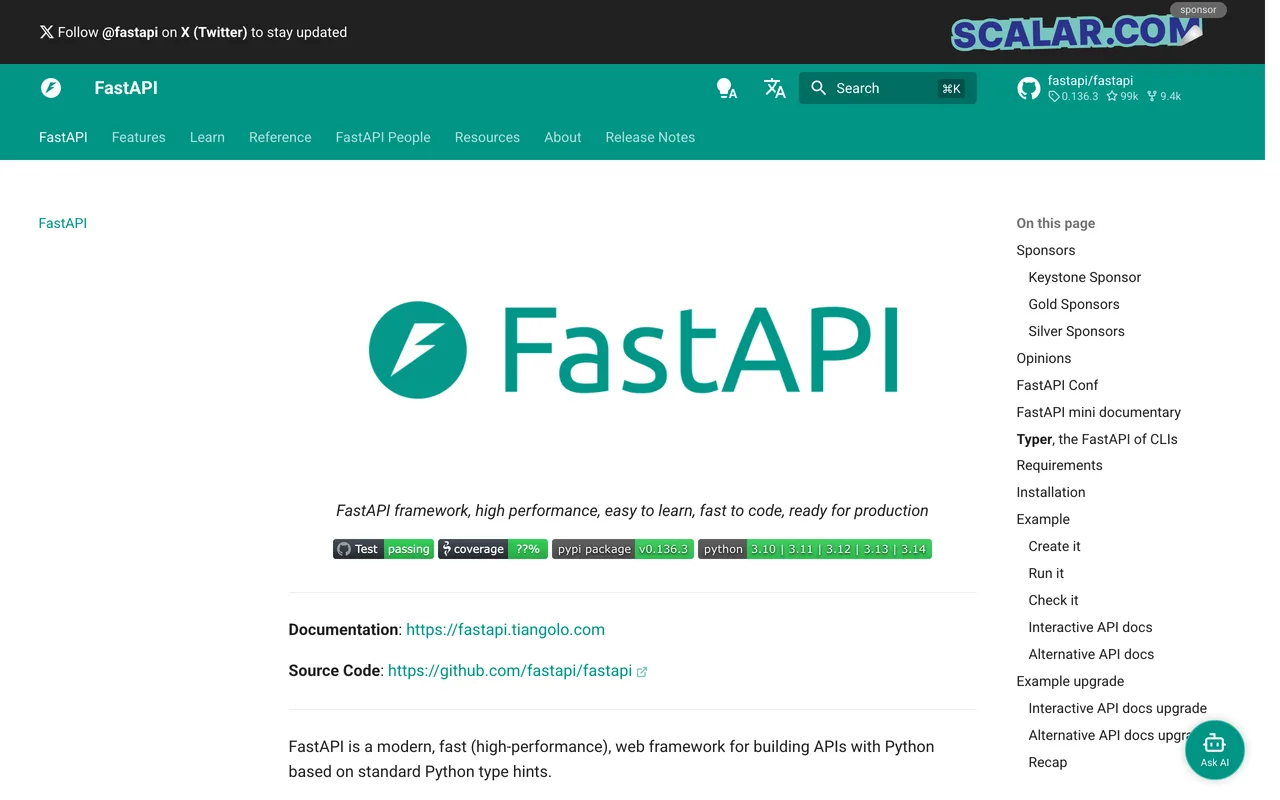 FastAPI preview