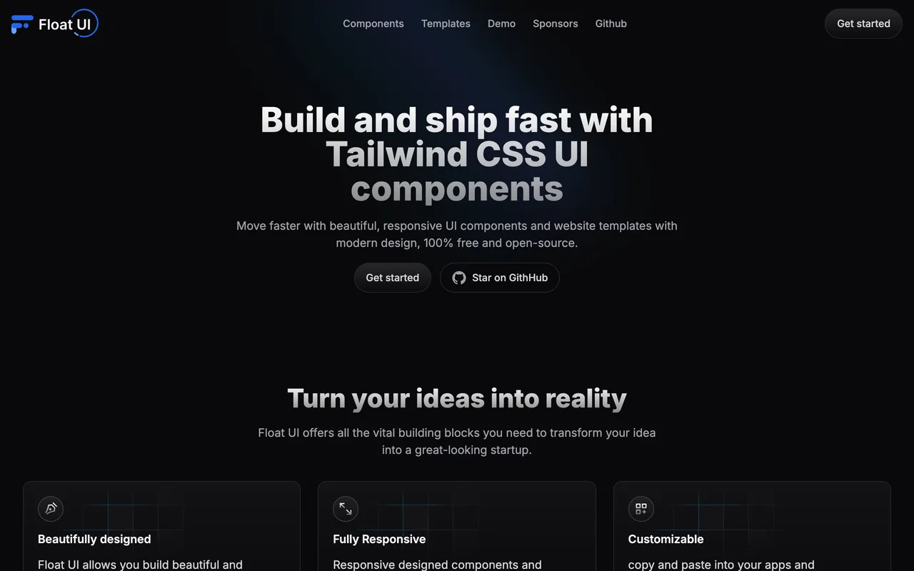 Float UI preview