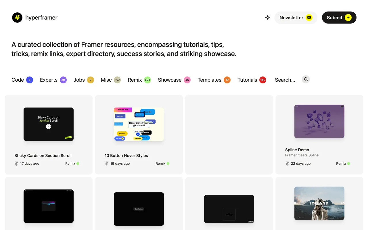 HyperFramer preview