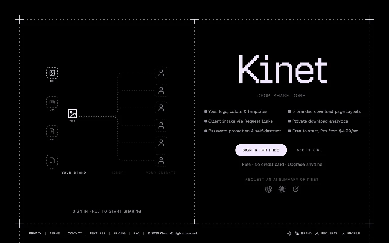 Kinet preview