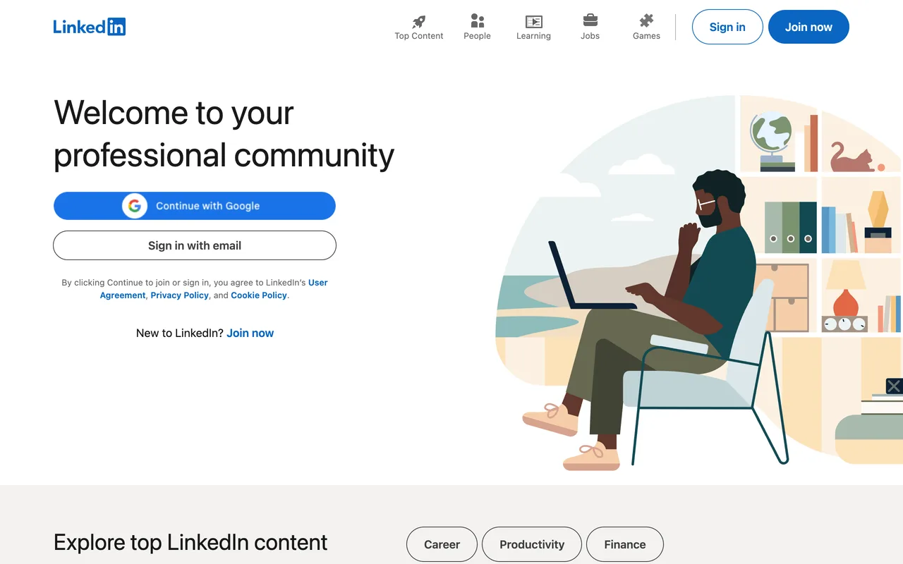 LinkedIn preview
