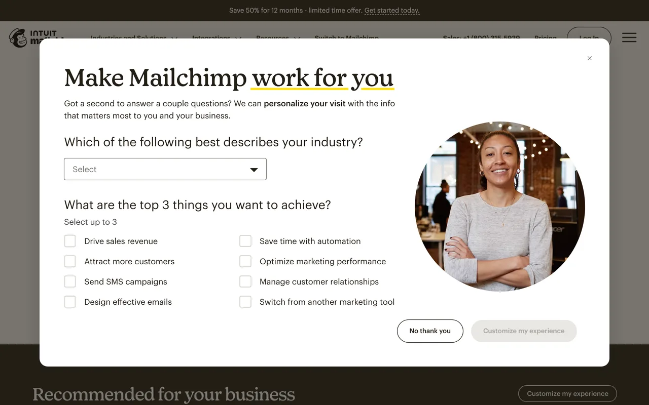 Mailchimp preview