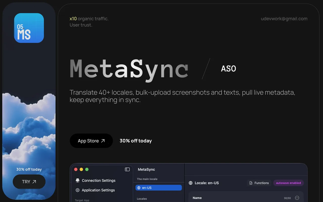 MetaSync preview