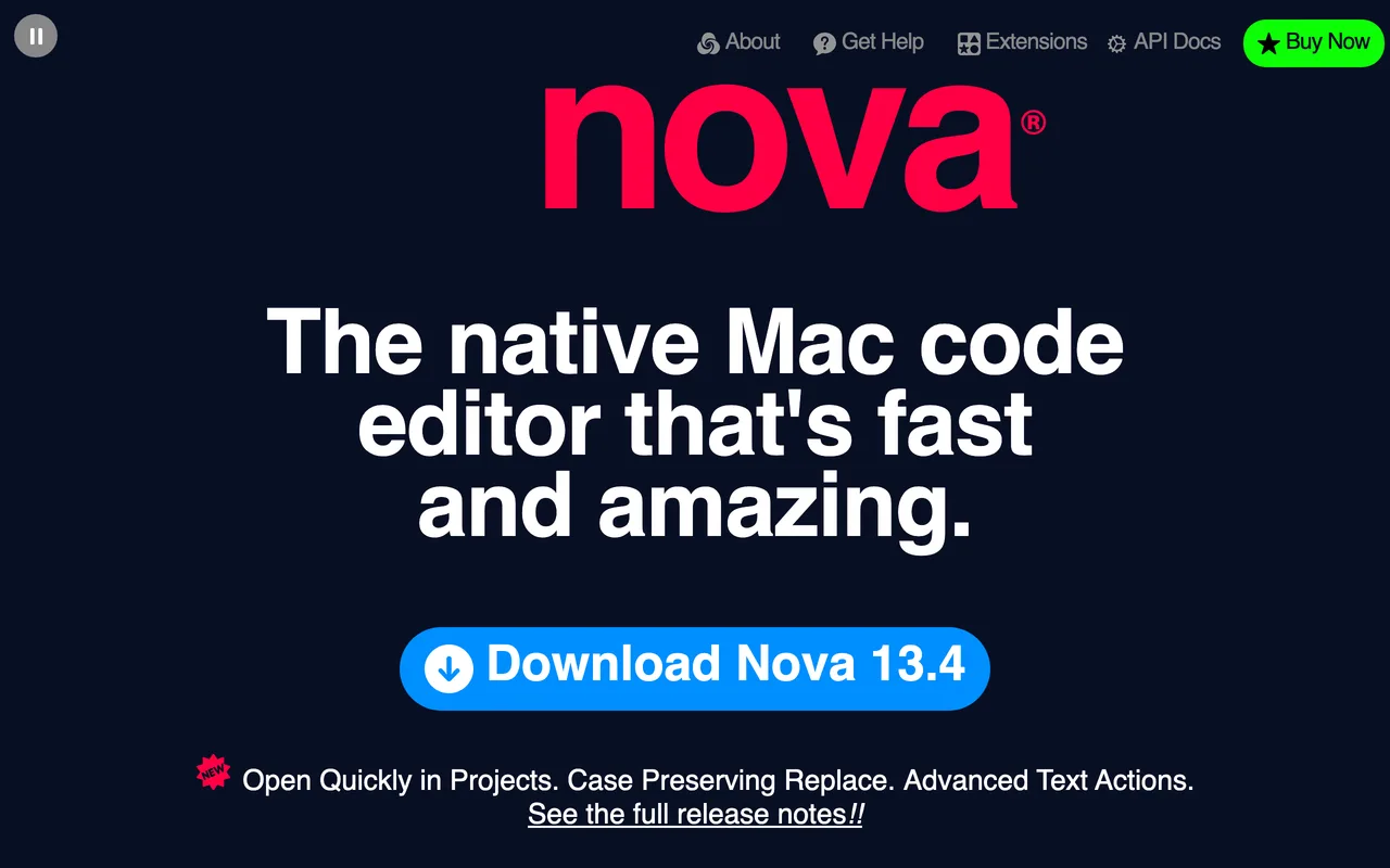 Nova preview