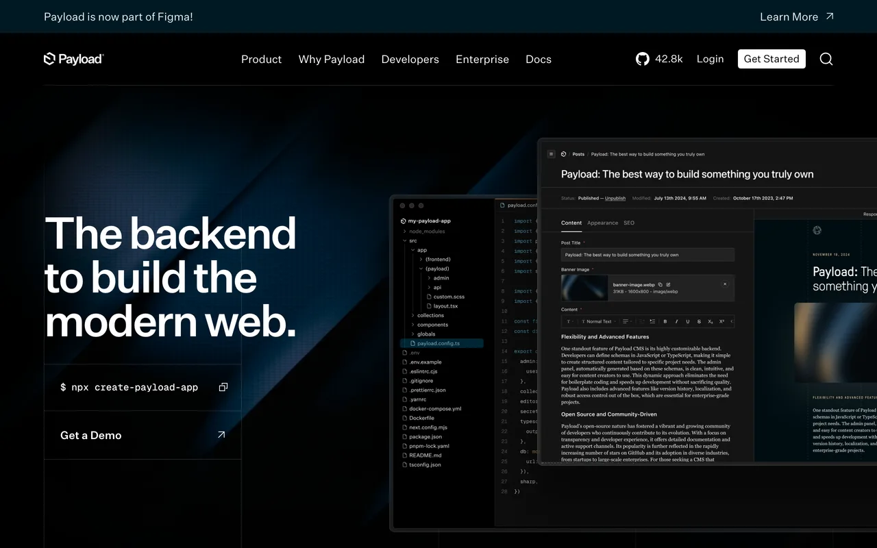 Payload preview