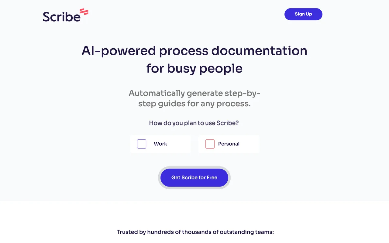 ScribeHow preview