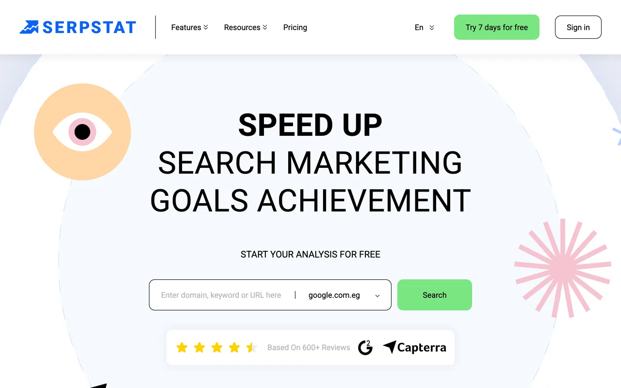 Serpstat preview