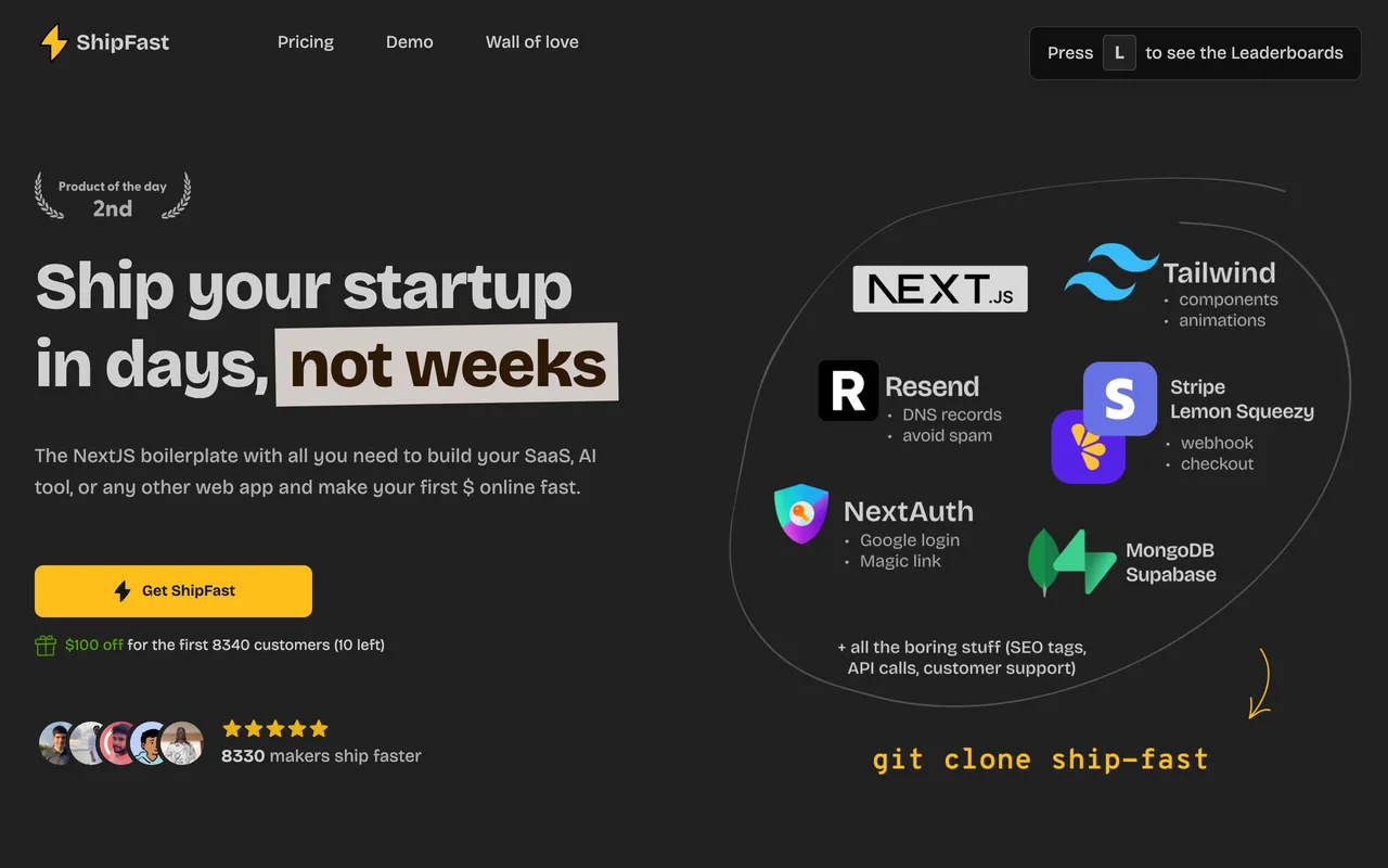 Shipfast preview