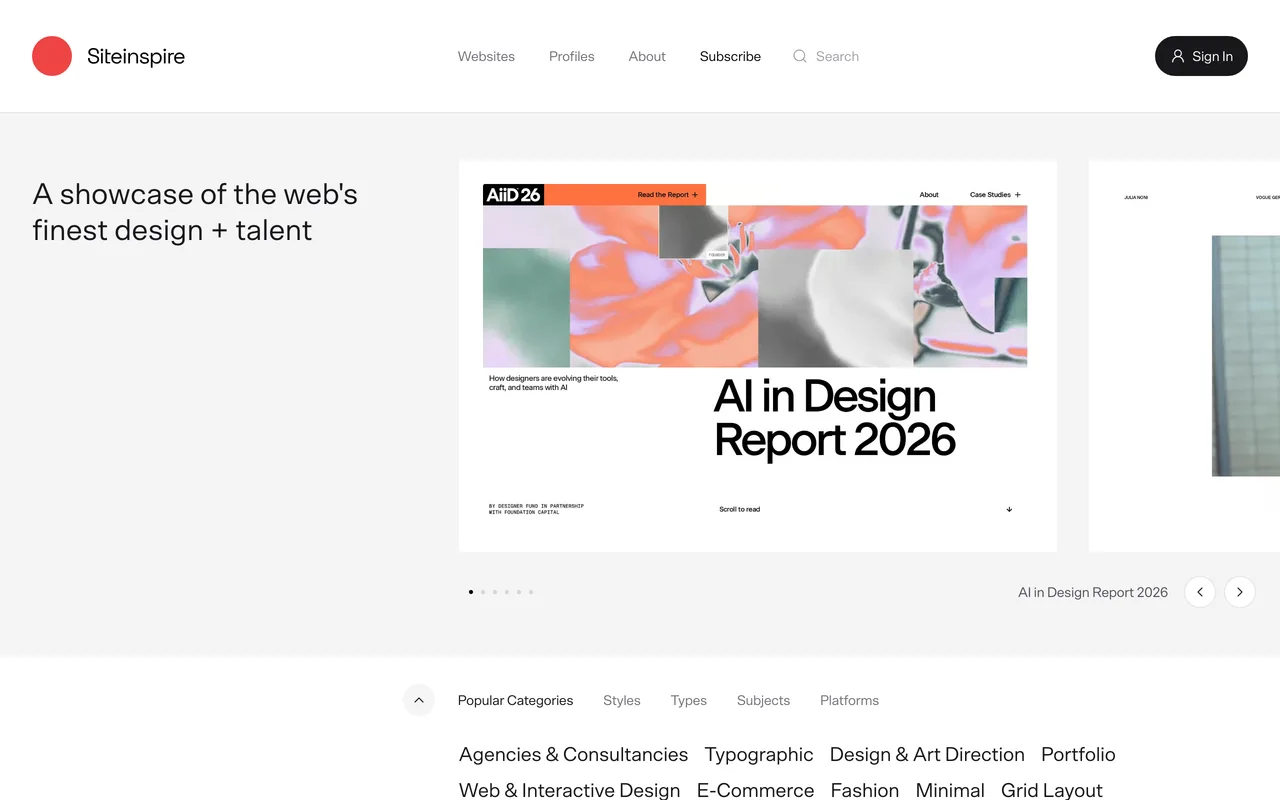 siteInspire preview
