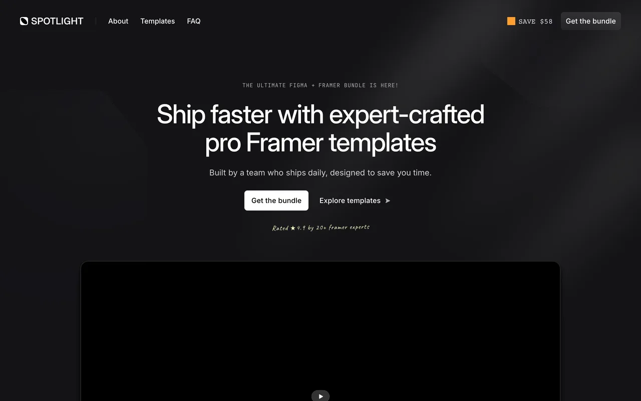 Spotlight Design preview
