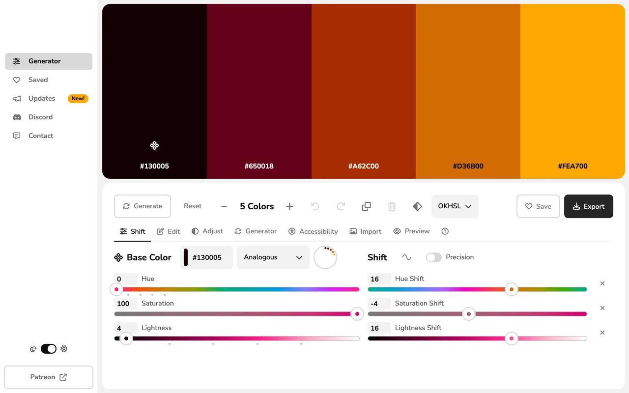 Super Color Palette preview