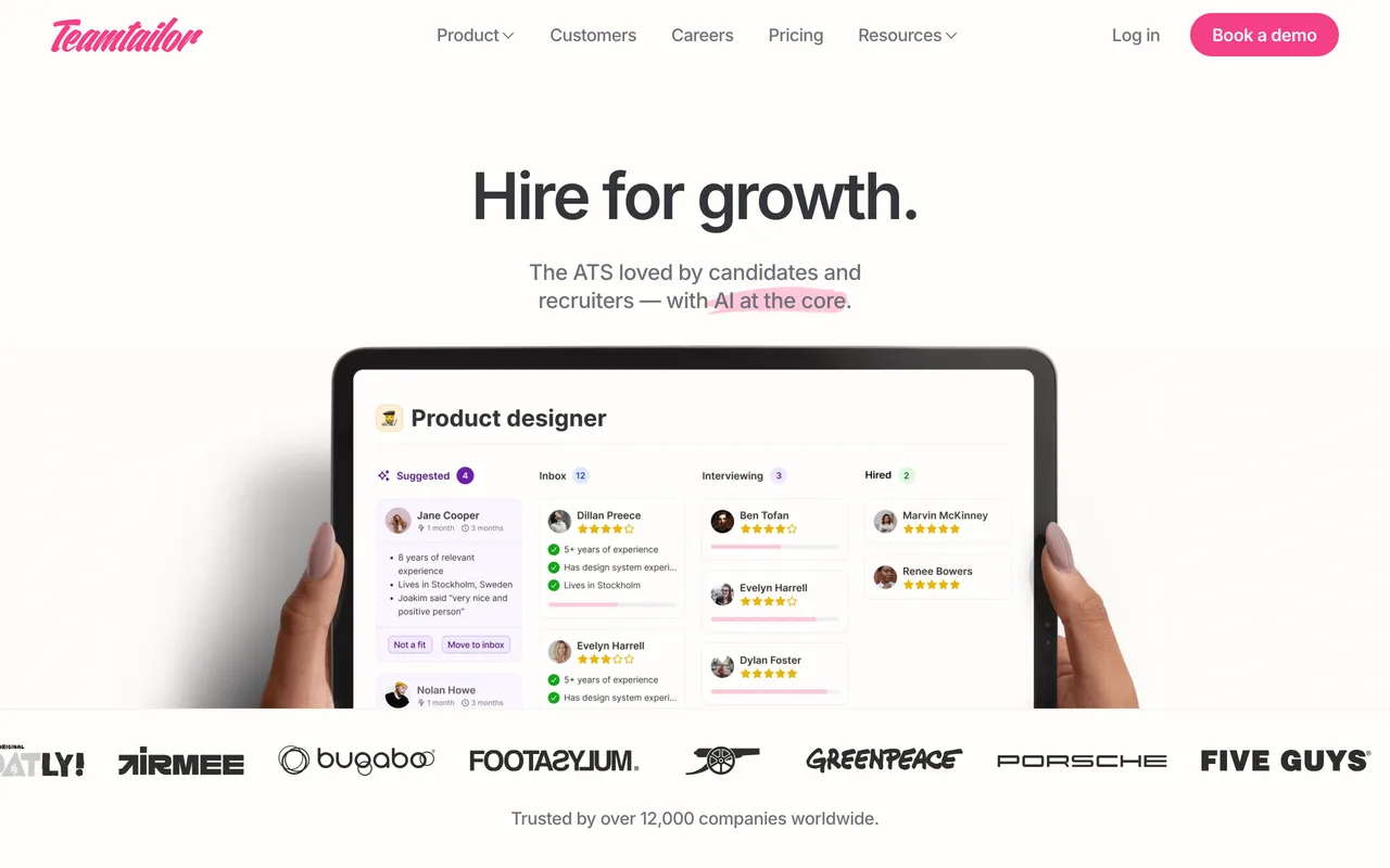 Teamtailor preview