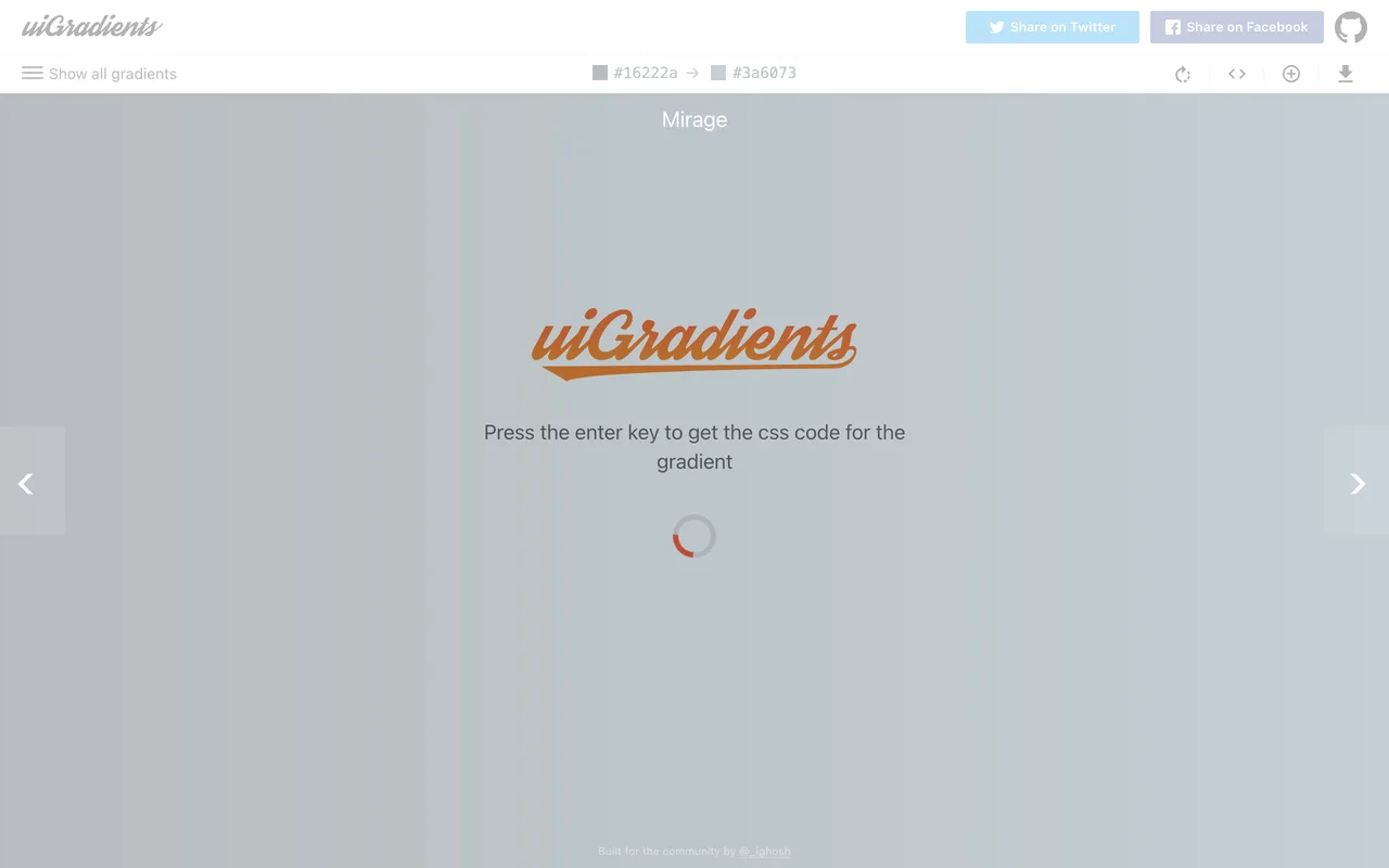uiGradients preview