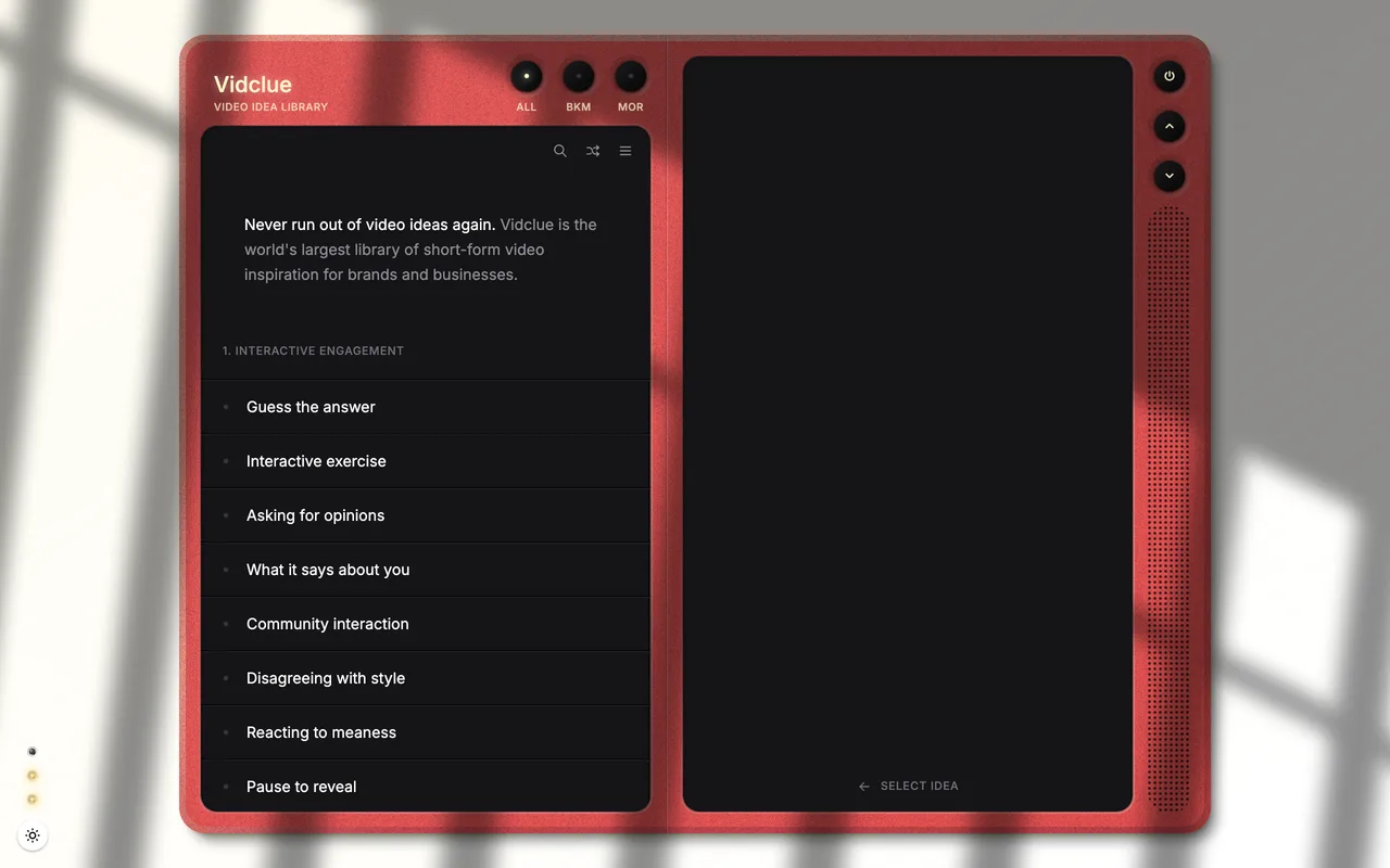 VidClue preview
