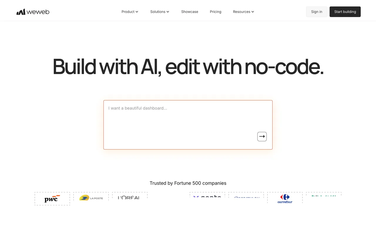 WeWeb preview