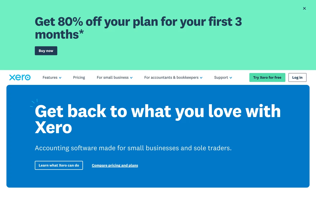 Xero preview