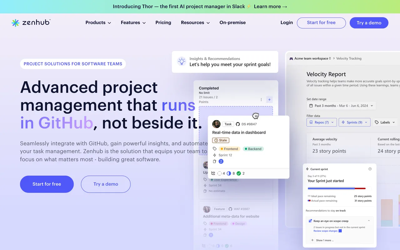 Zenhub preview